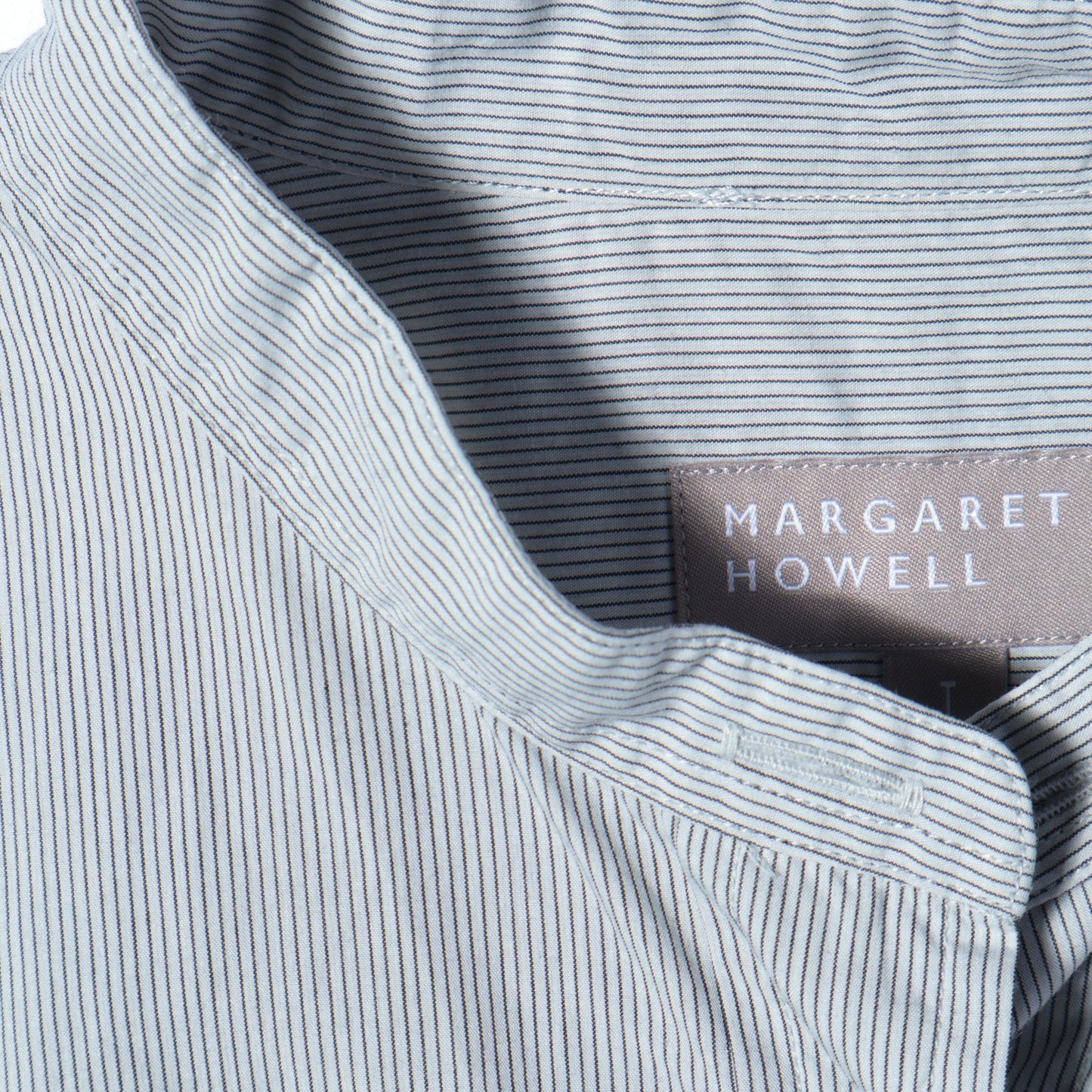 TINY STRIPE COTTON SHIRT