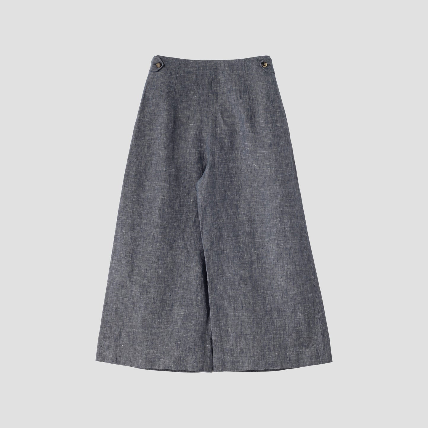 LINEN CHAMBRAY TROUSERS