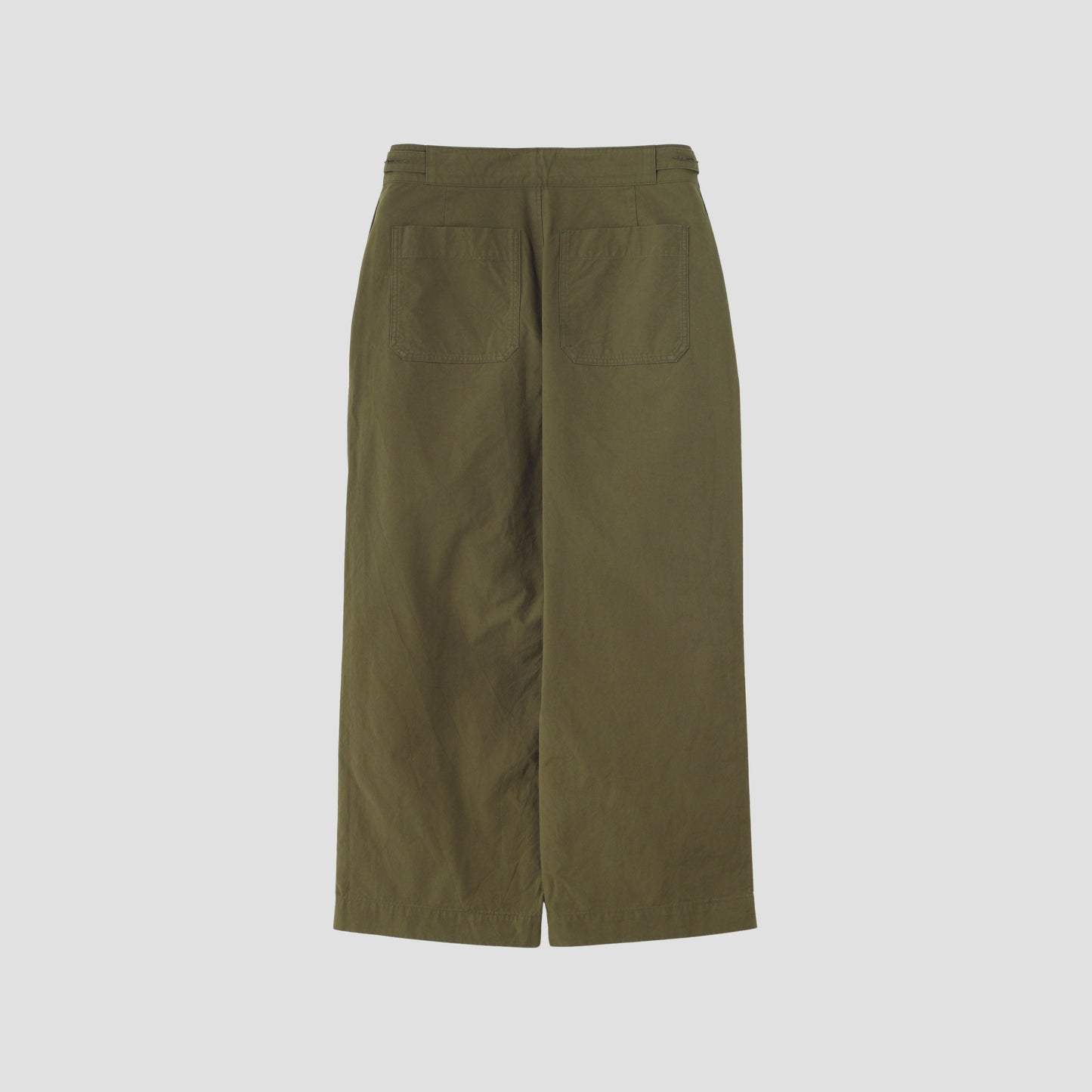 DENSE COTTON POPLIN TROUSERS