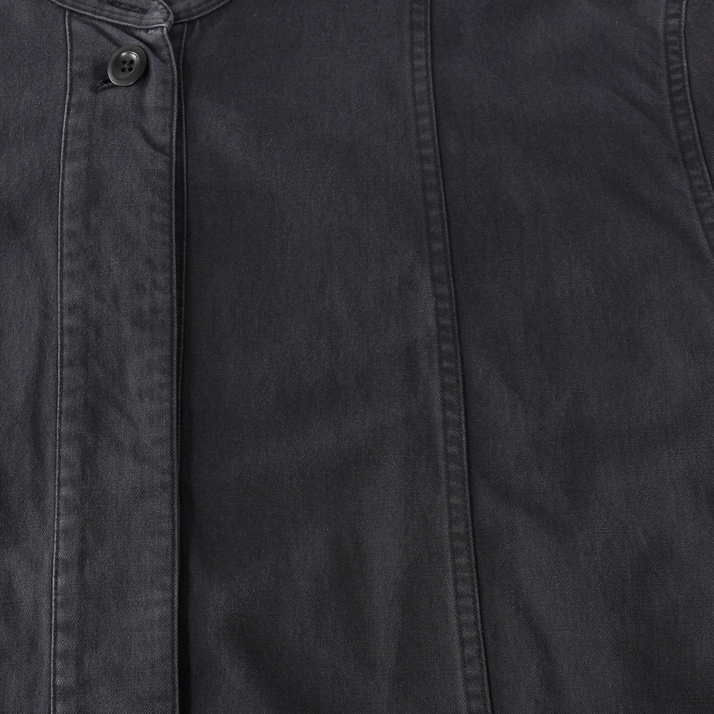 WORN COTTON WOOL TWILL DRESS