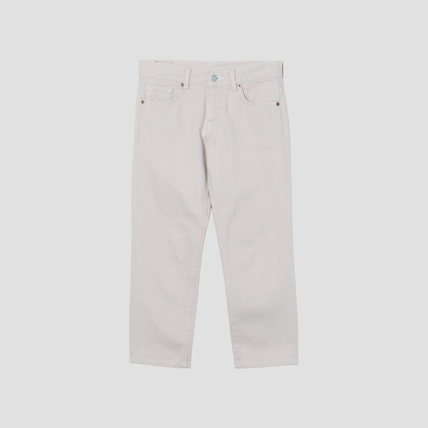 ASH WHITE DENIM TROUSERS