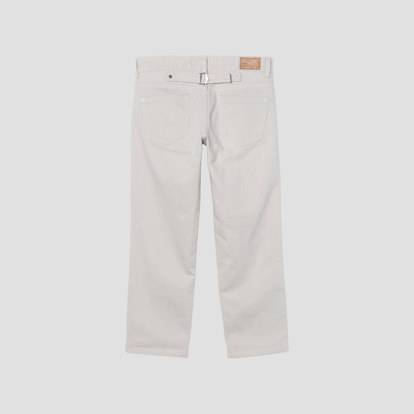 ASH WHITE DENIM TROUSERS