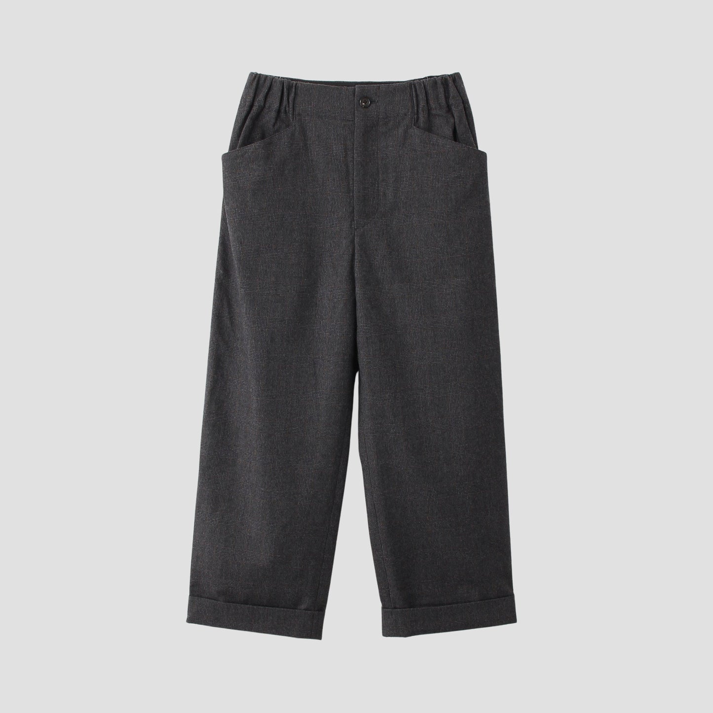 FLANNEL WOOL TROUSERS