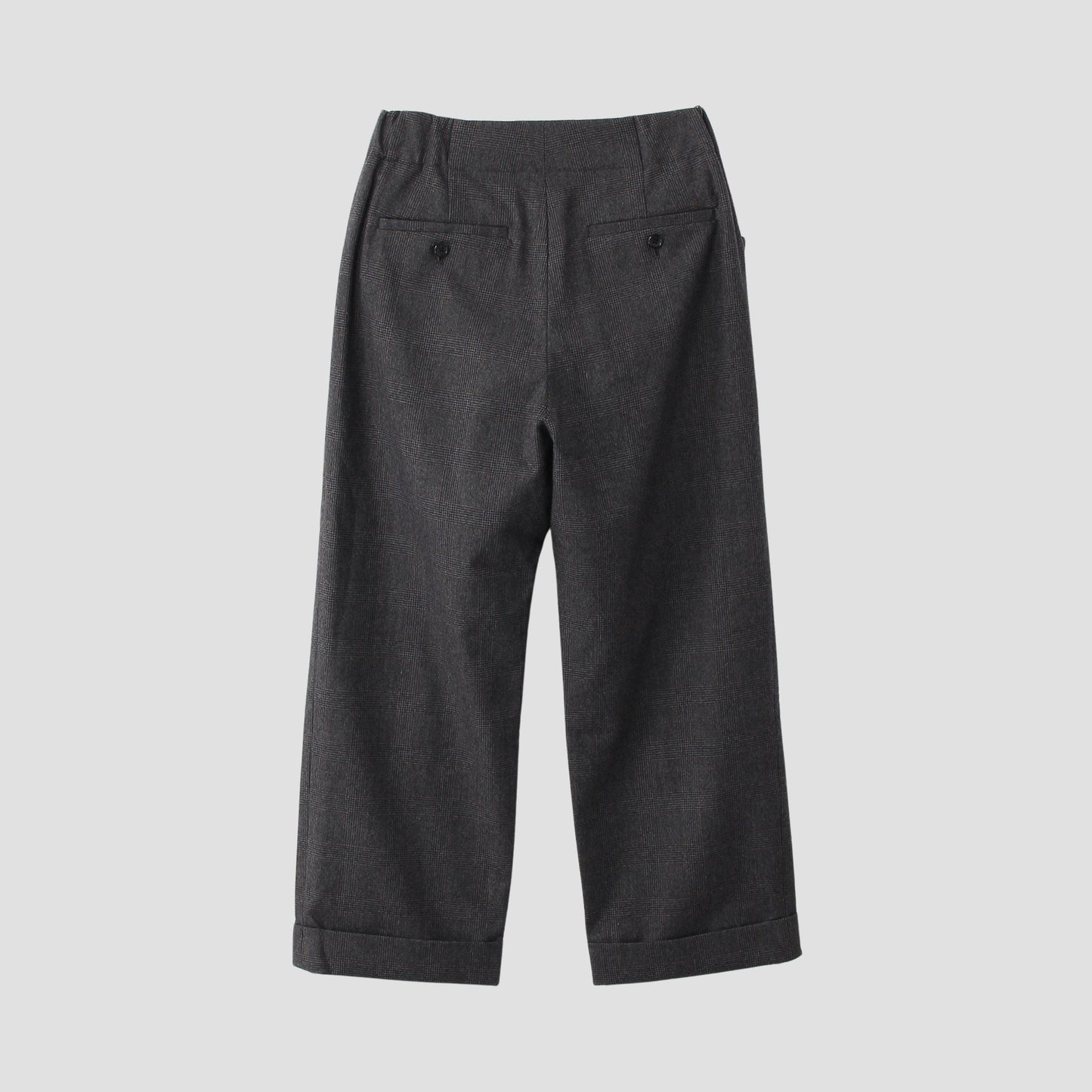 FLANNEL WOOL TROUSERS