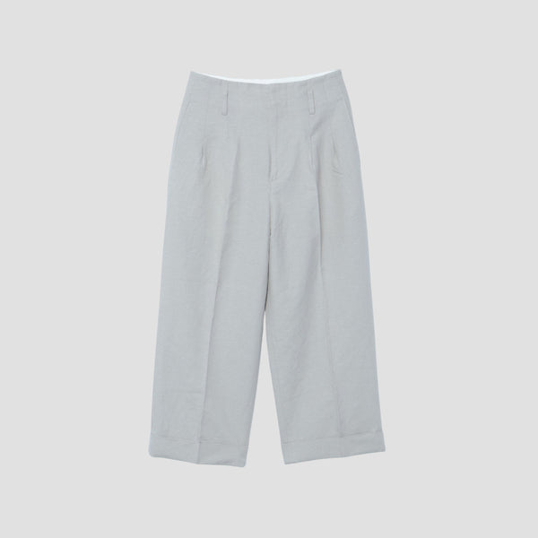 COTTON LINEN TROUSERS