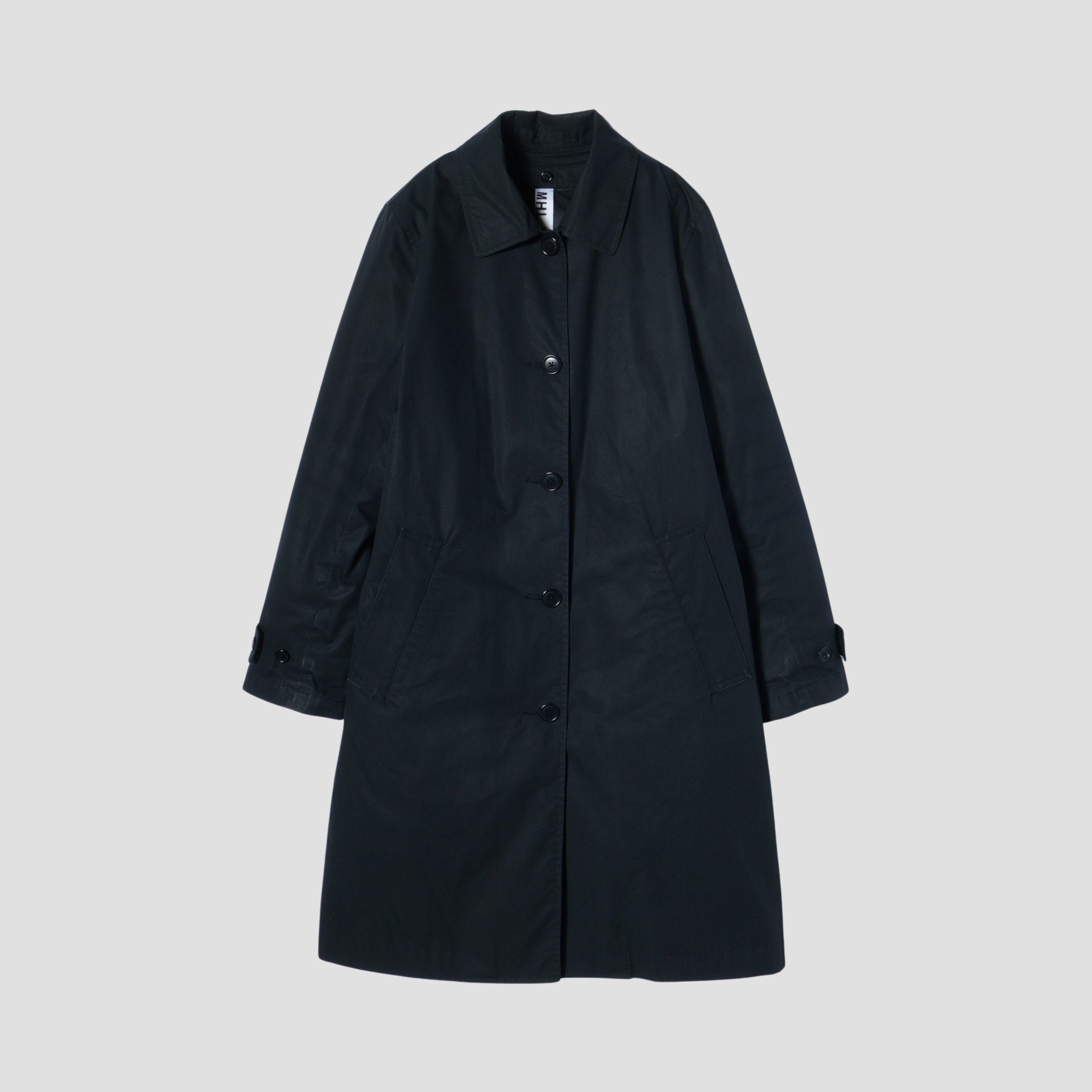 コート / I / BLACK(ブラック) | マーガレット・ハウエル 公式 コート / I / BLACK(ブラック) | マーガレット・ハウエル 公式