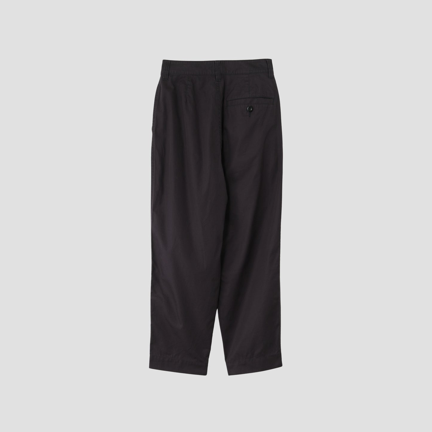CRISP COTTON TWILL TROUSERS