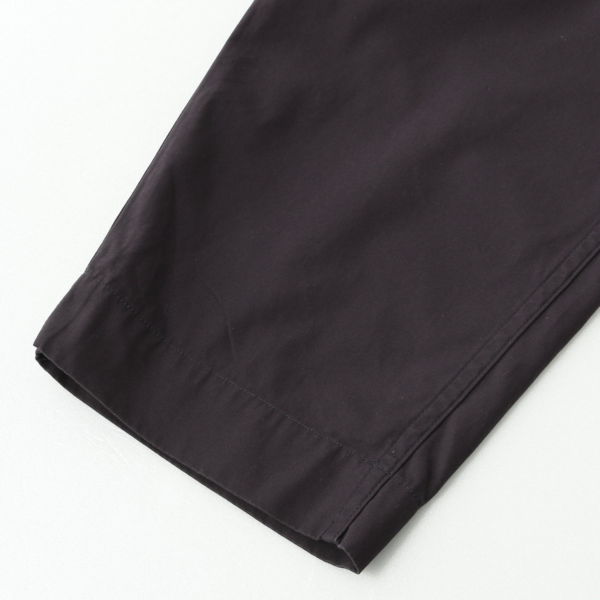 CRISP COTTON TWILL TROUSERS