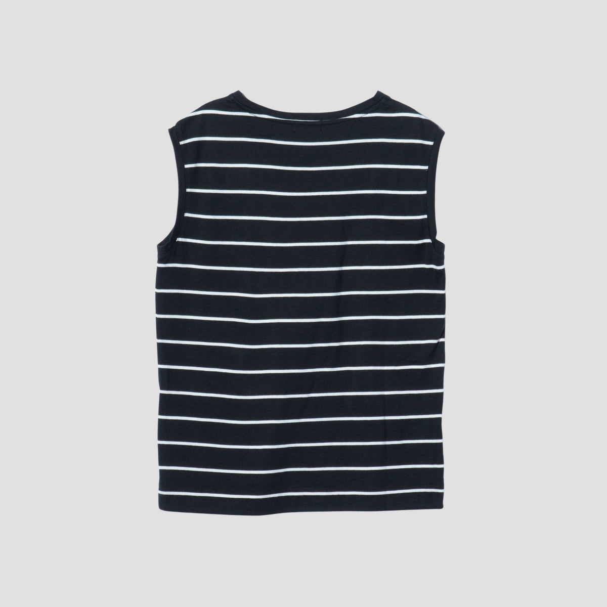 COTTON LINEN STRIPE JERSEY