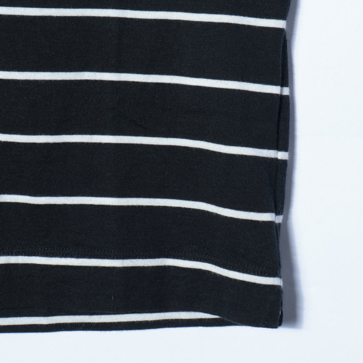COTTON LINEN STRIPE JERSEY