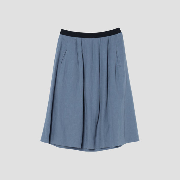 SHIRTING LINEN III SKIRT