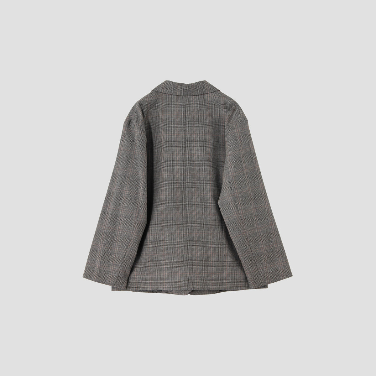 OVERCHECK WOOL JACKET