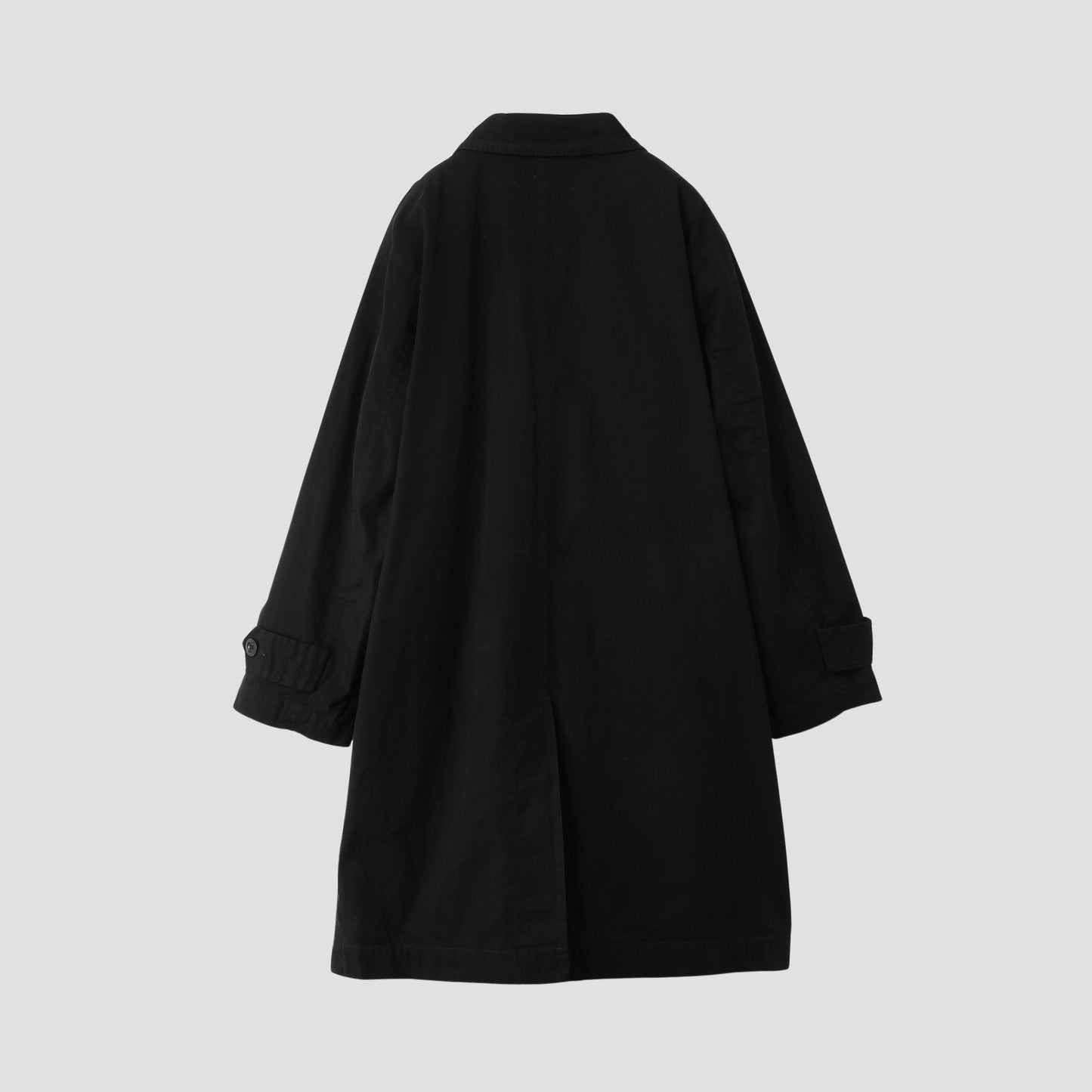 COTTON NYLON CANVAS COAT