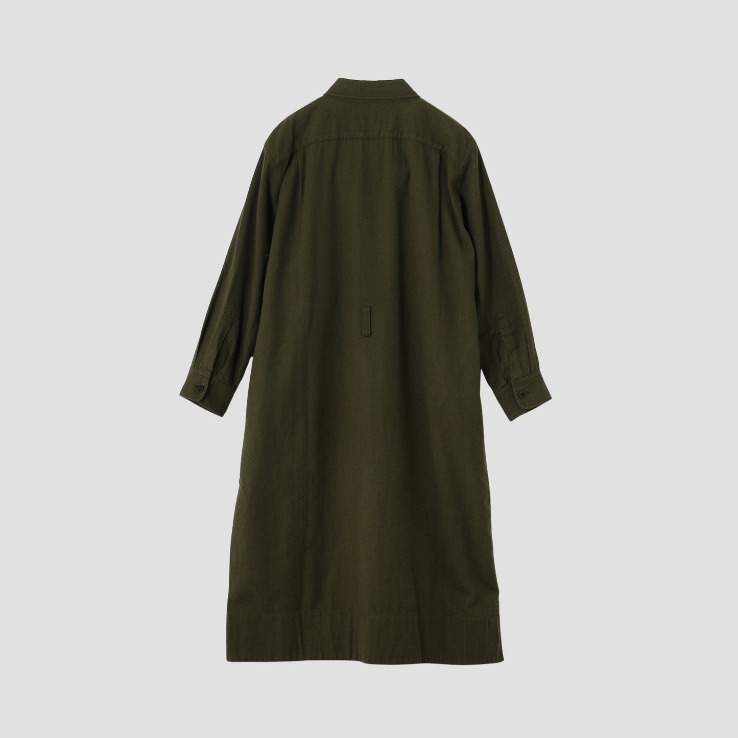 JAPANESE WOOL SHIRTING DRESS