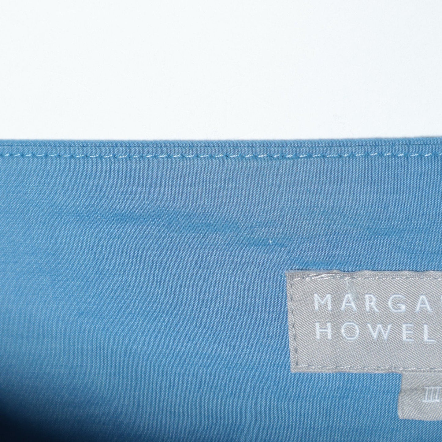 FINE COTTON CHAMBRAY SKIRT