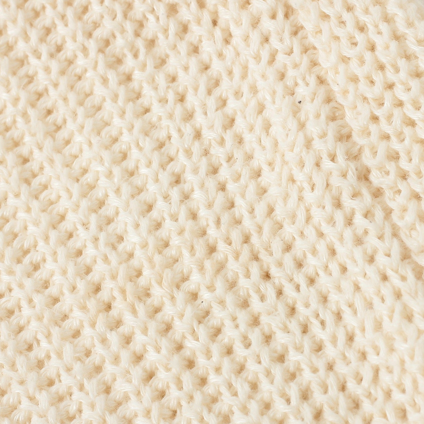 LINEN COTTON RIB JUMPER KNIT