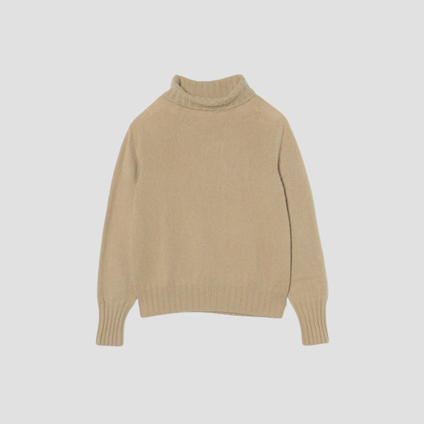 WIDE ROLL NECK KNIT