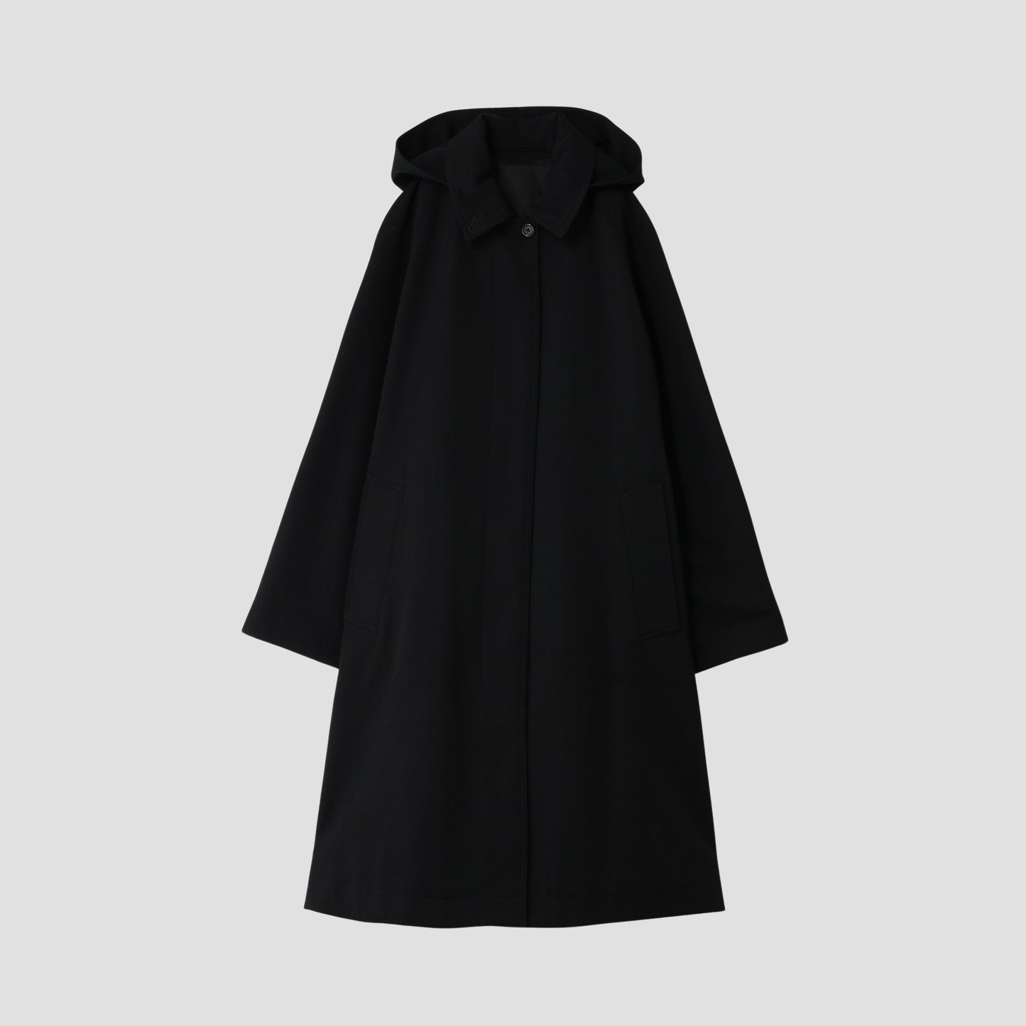 WOOL TWILL COAT