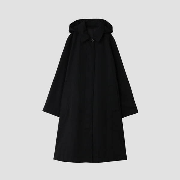 WOOL TWILL COAT