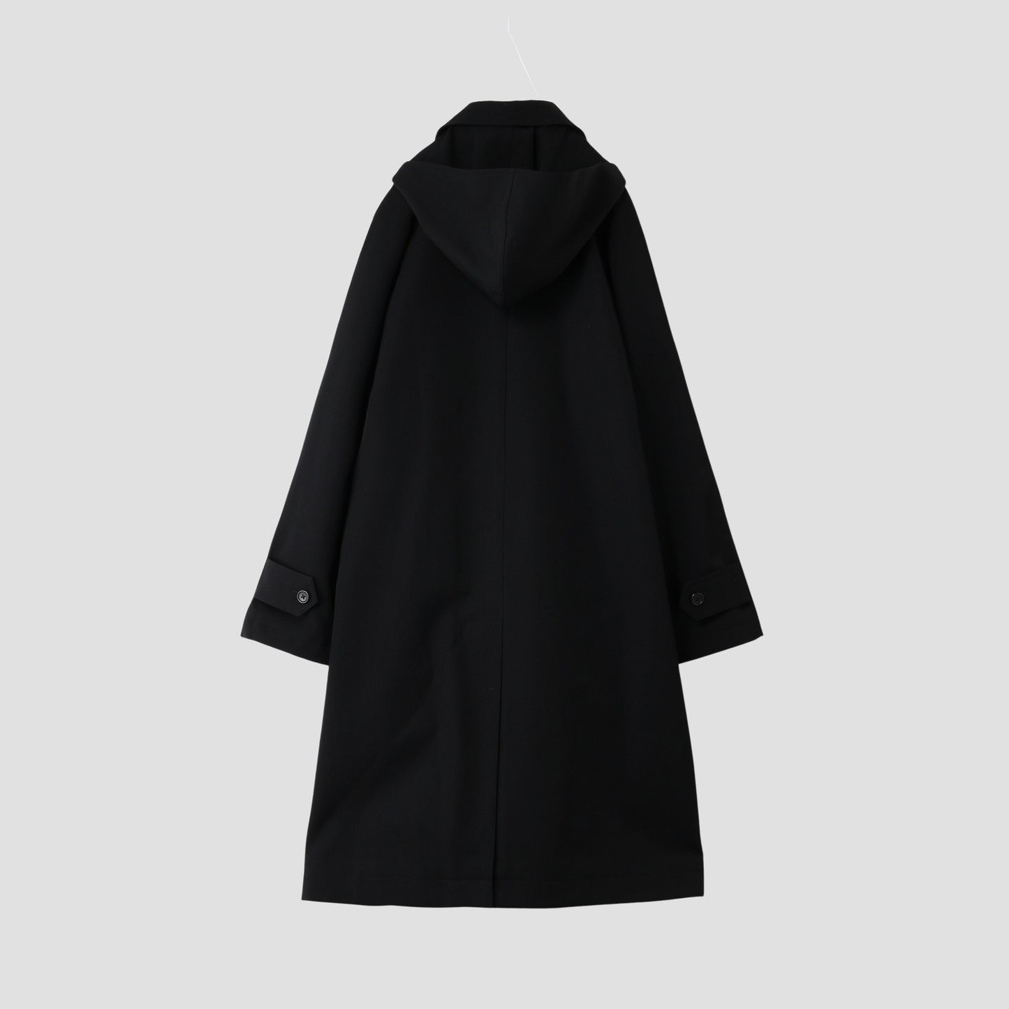 WOOL TWILL COAT
