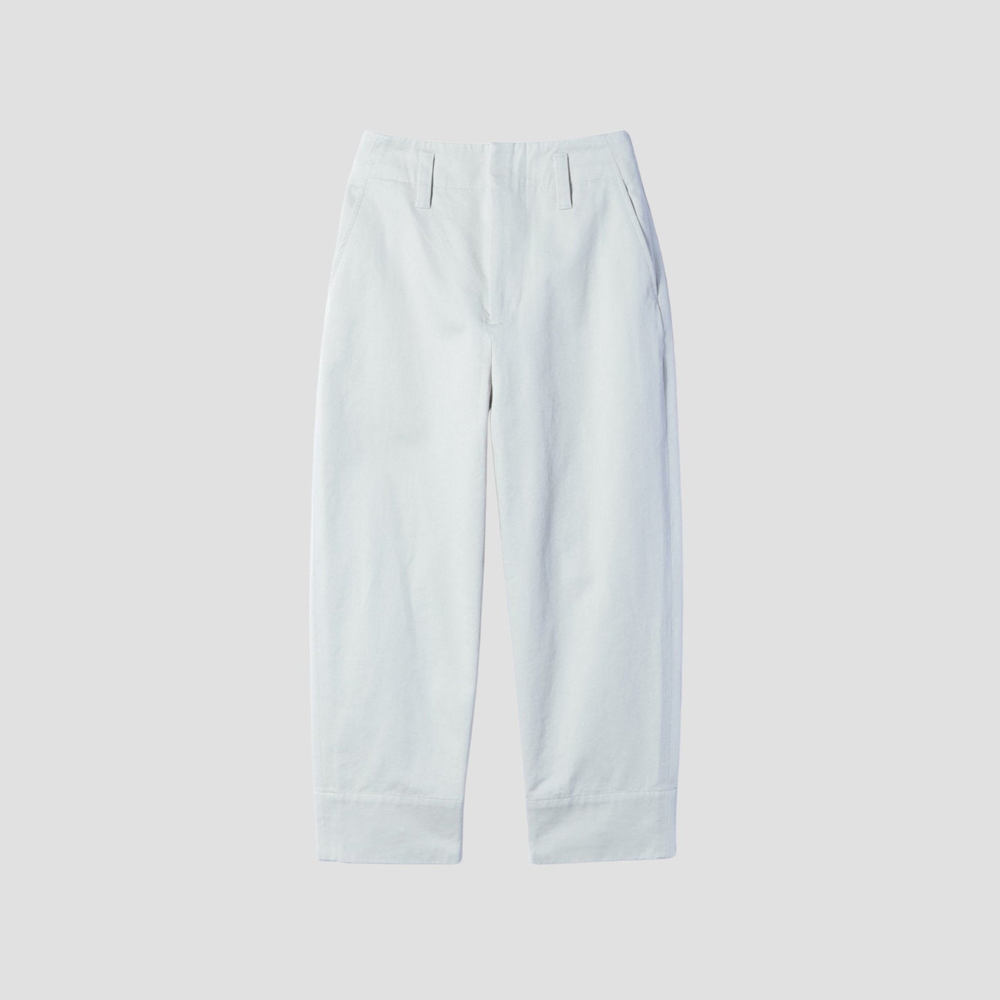 ORGANIC COTTON TWILL TROUSERS