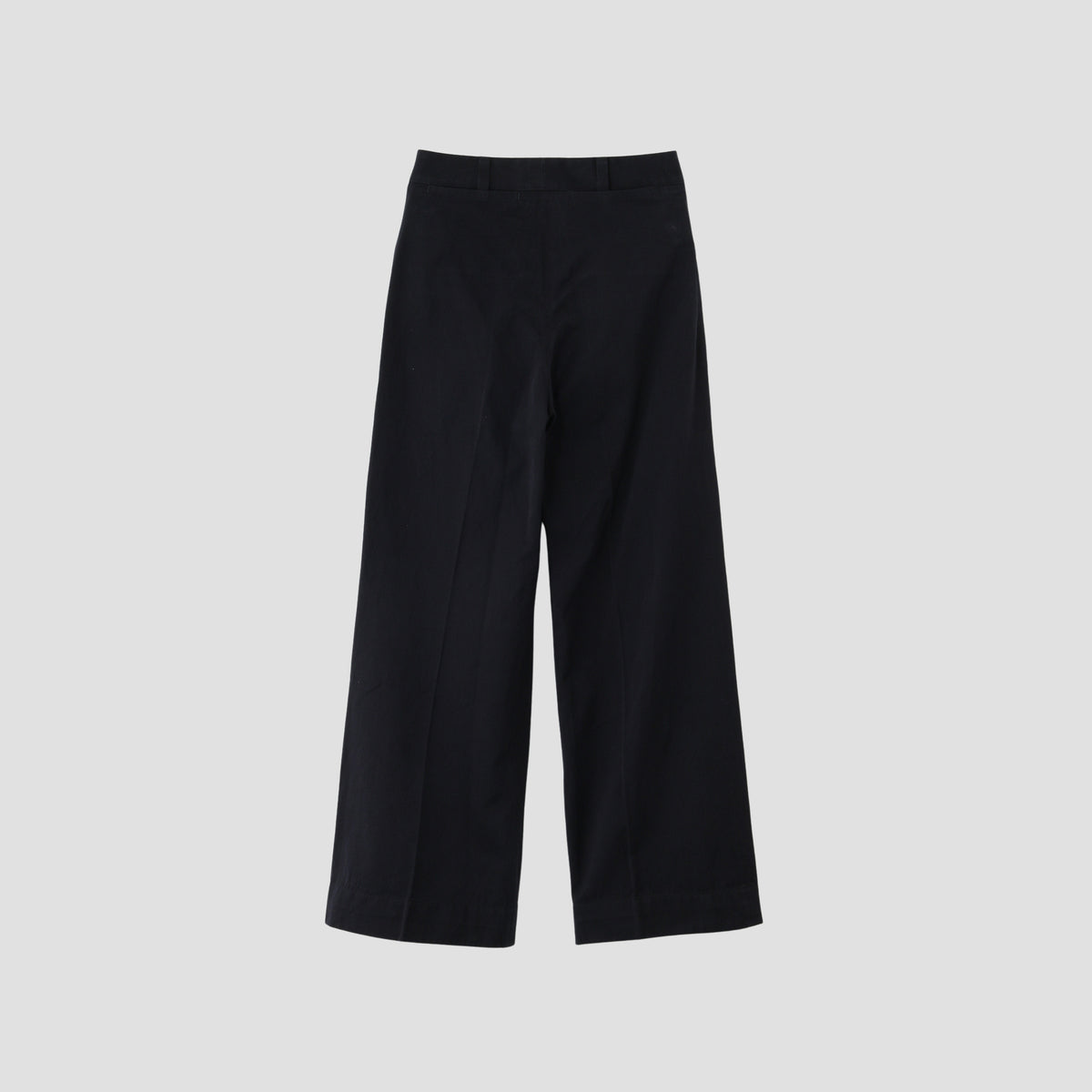 COTTON LINEN TWILL TROUSERS