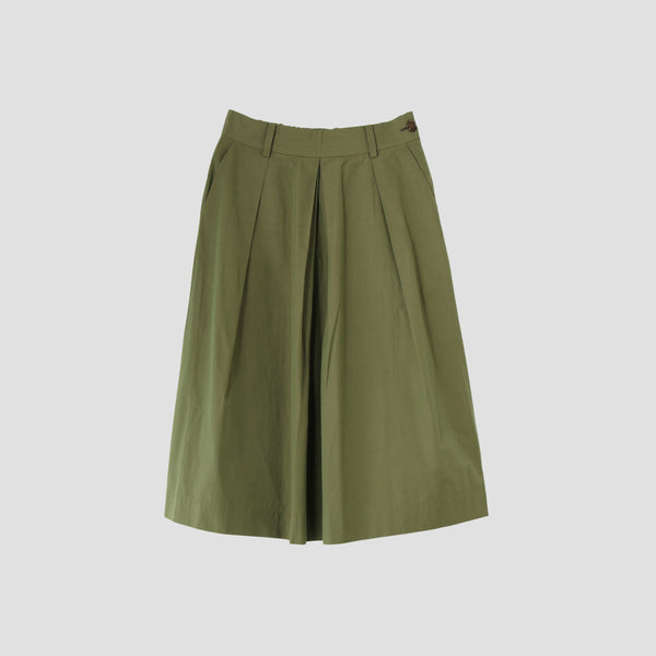 COTTON CHAMBRAY SKIRT