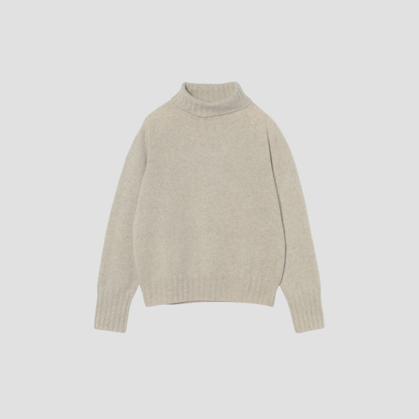 WIDE ROLL NECK KNIT