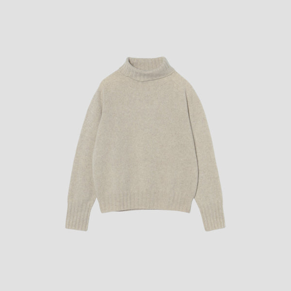 WIDE ROLL NECK KNIT