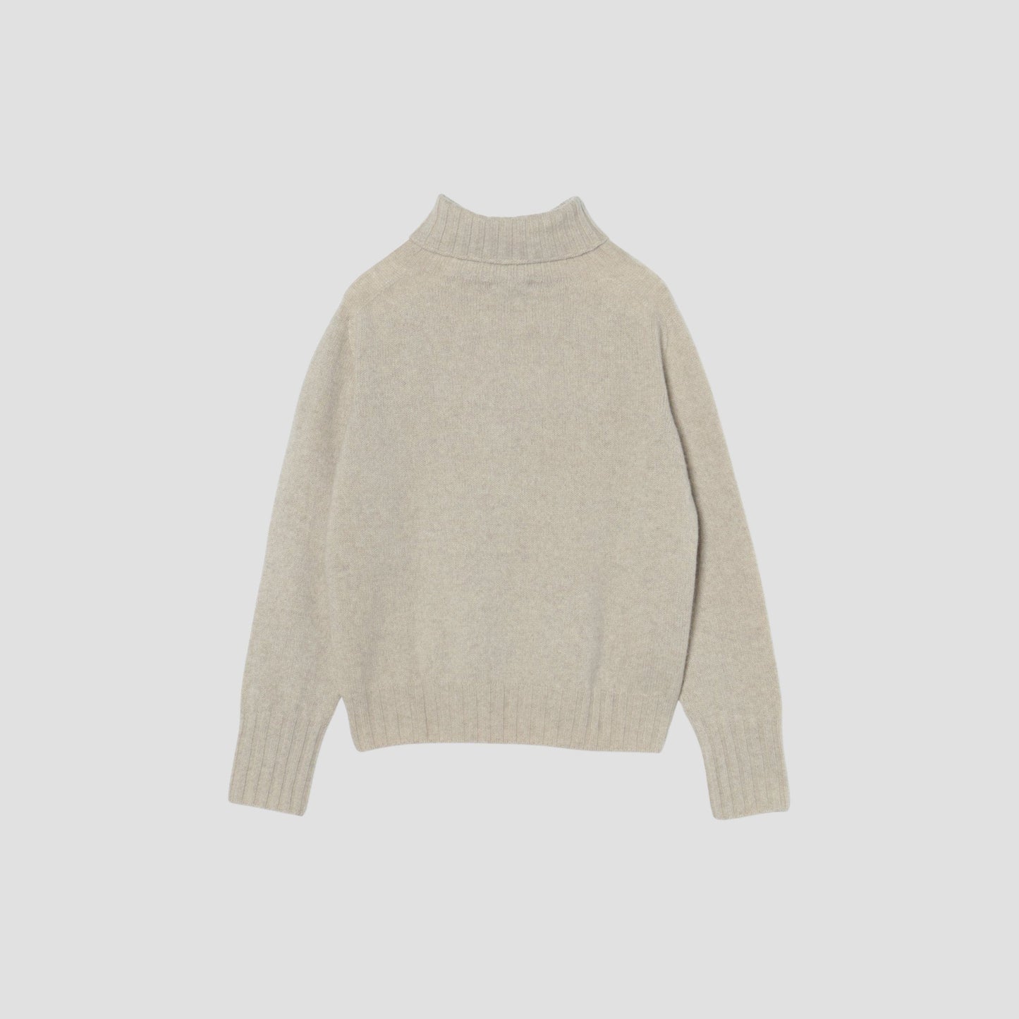 WIDE ROLL NECK KNIT