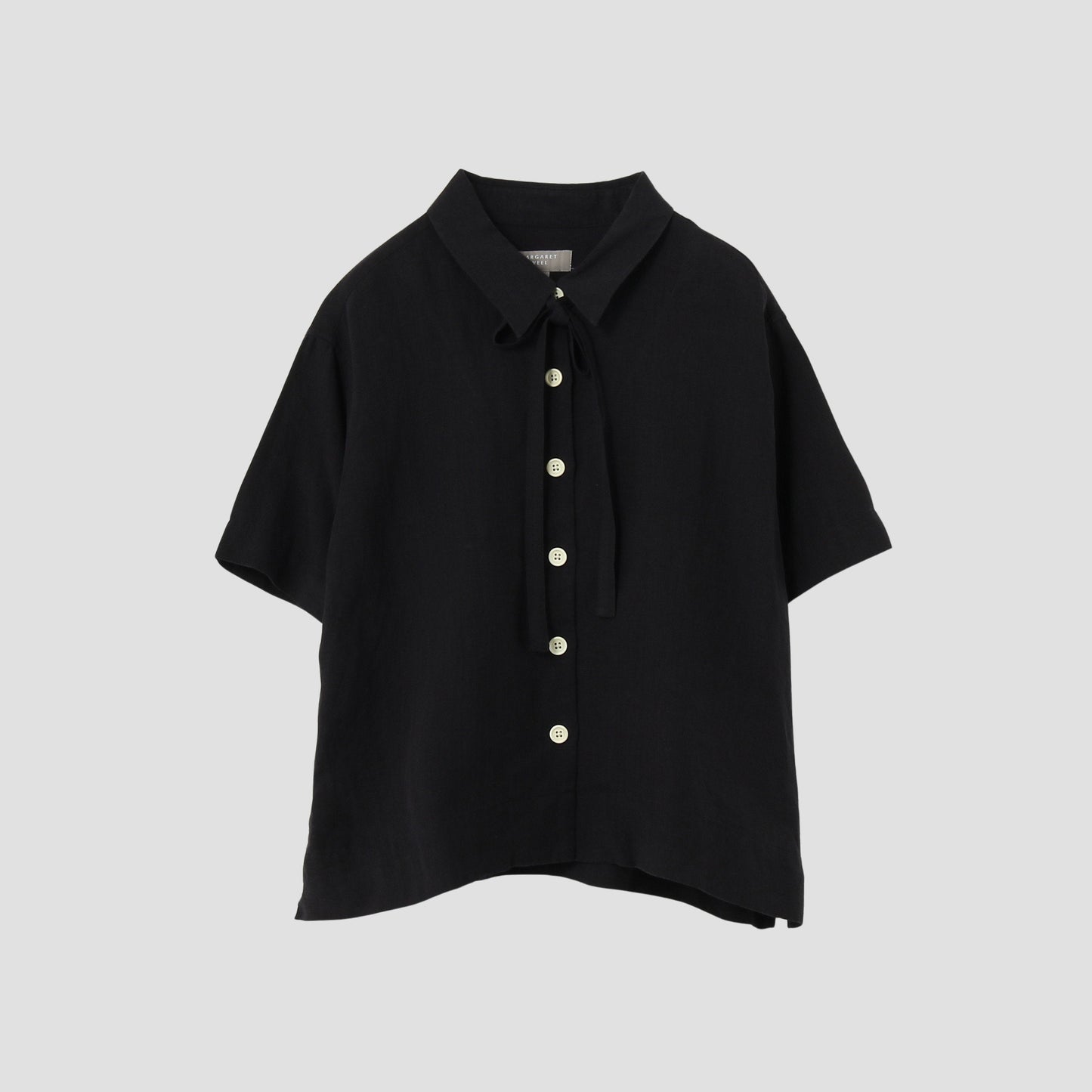 PLAIN WEAVE LINEN SHIRT