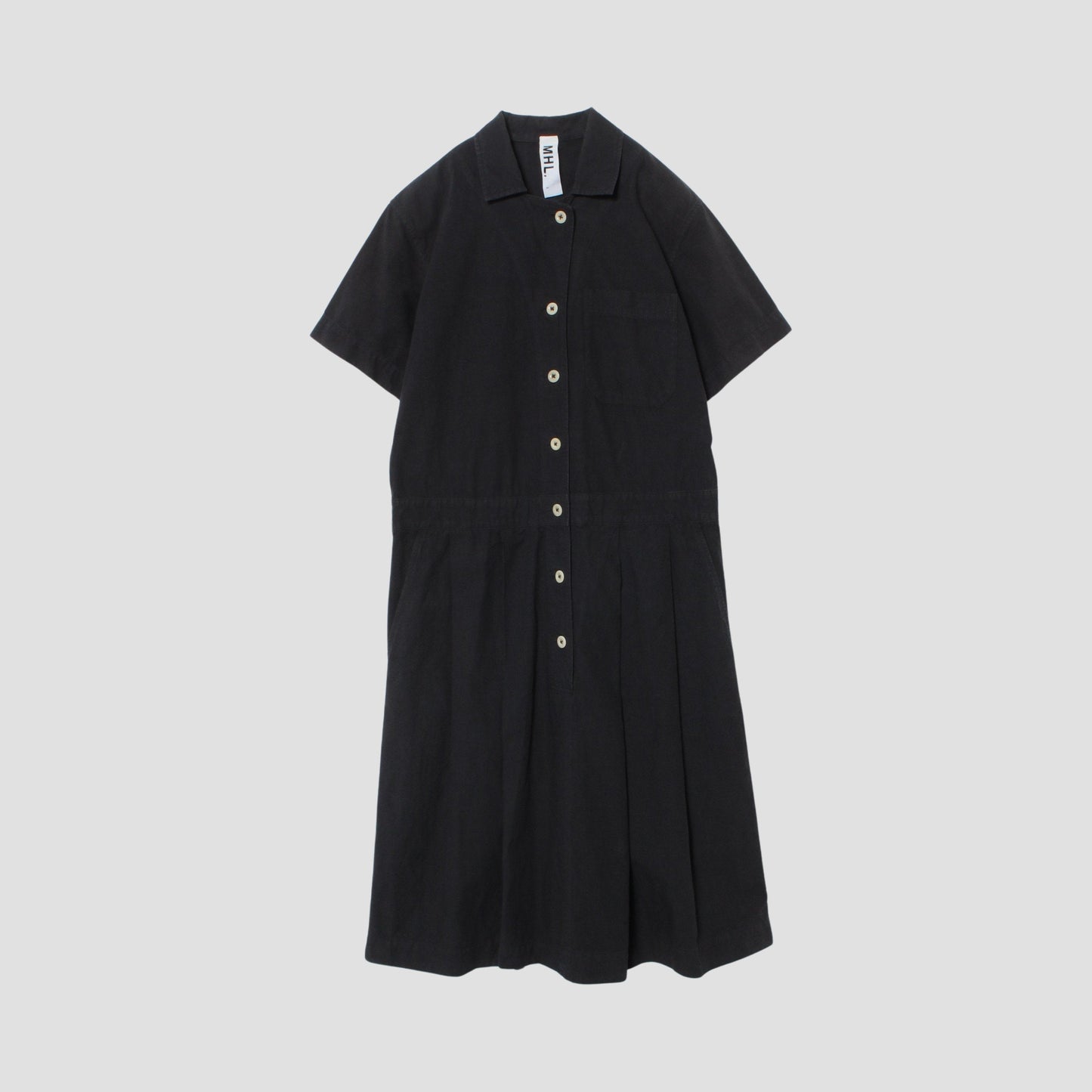 DENSE COTTON LINEN DRESS