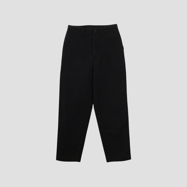 IRREGULAR COTTON CANVAS TROUSERS