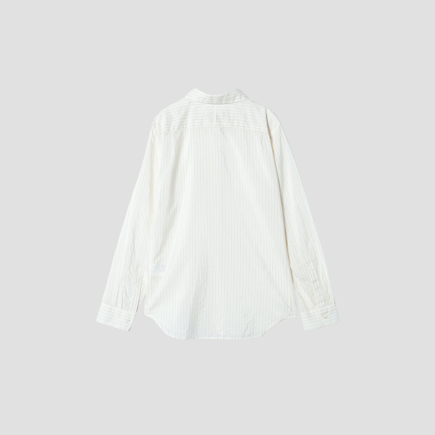 STRIPE FINE COTTON SILKG SHIRT
