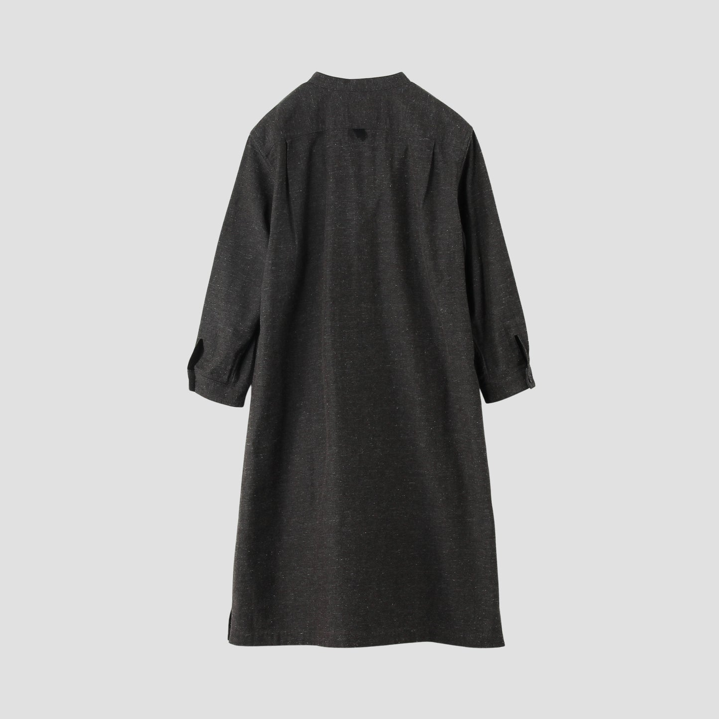 WOOL COTTON TWILL DRESS