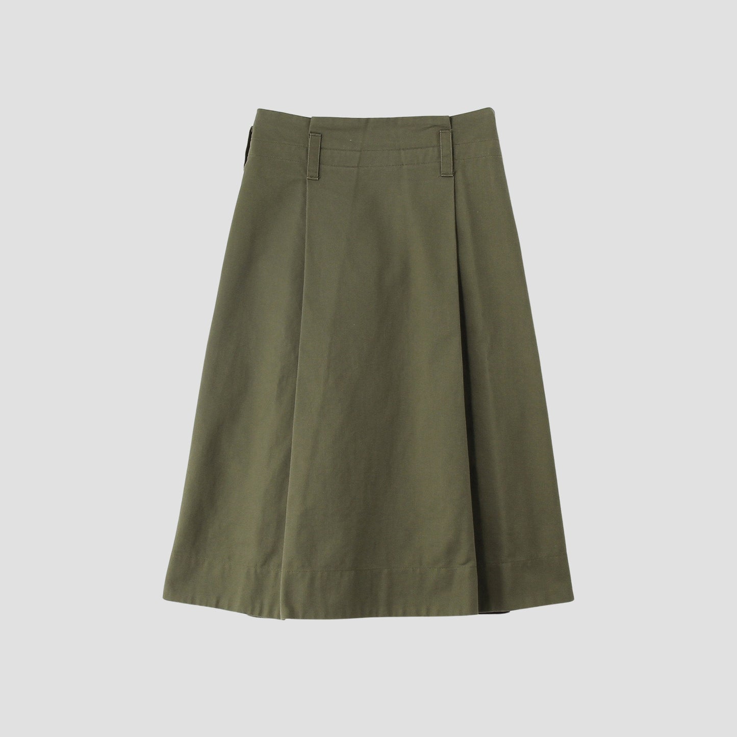 SOFT COTTON TWILL SKIRT