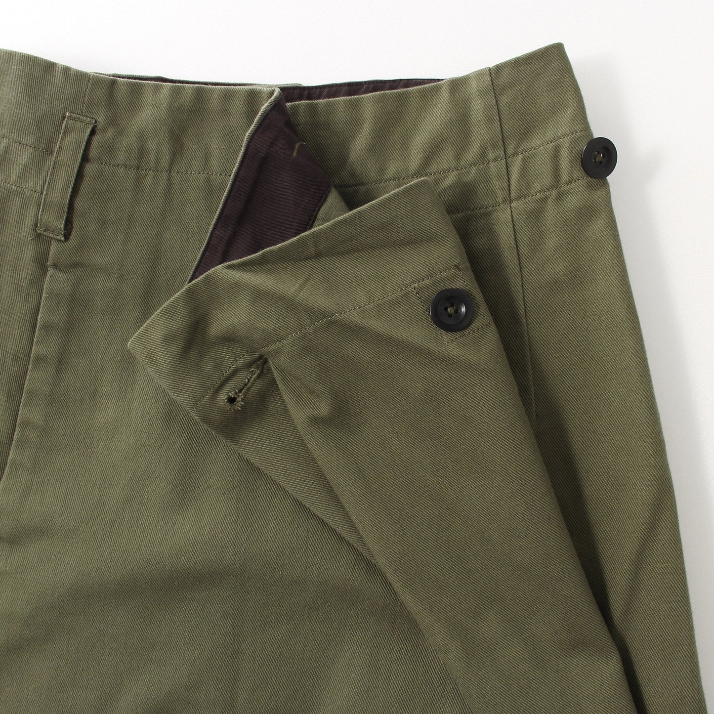 SOFT COTTON TWILL SKIRT