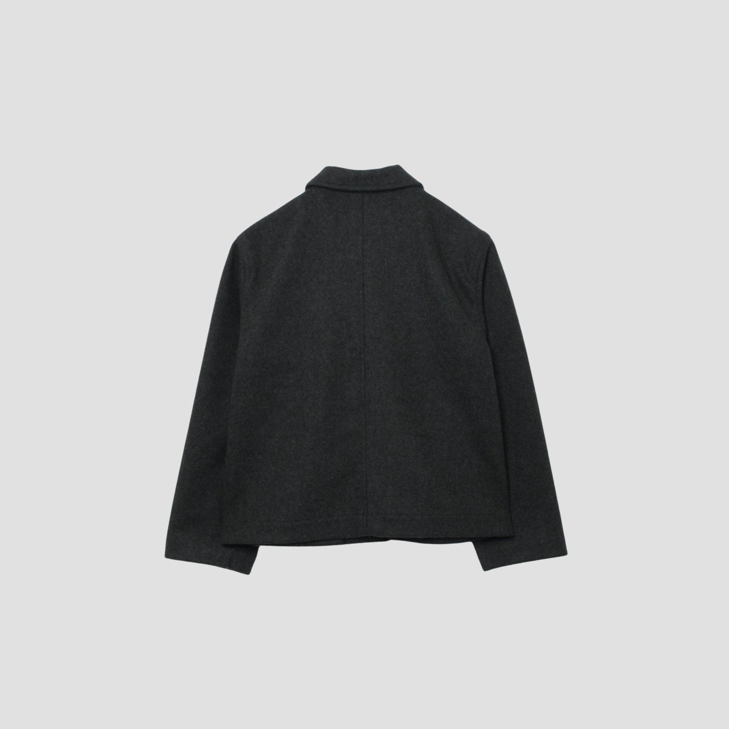 COARSE WOOL MELTON BLOUSON