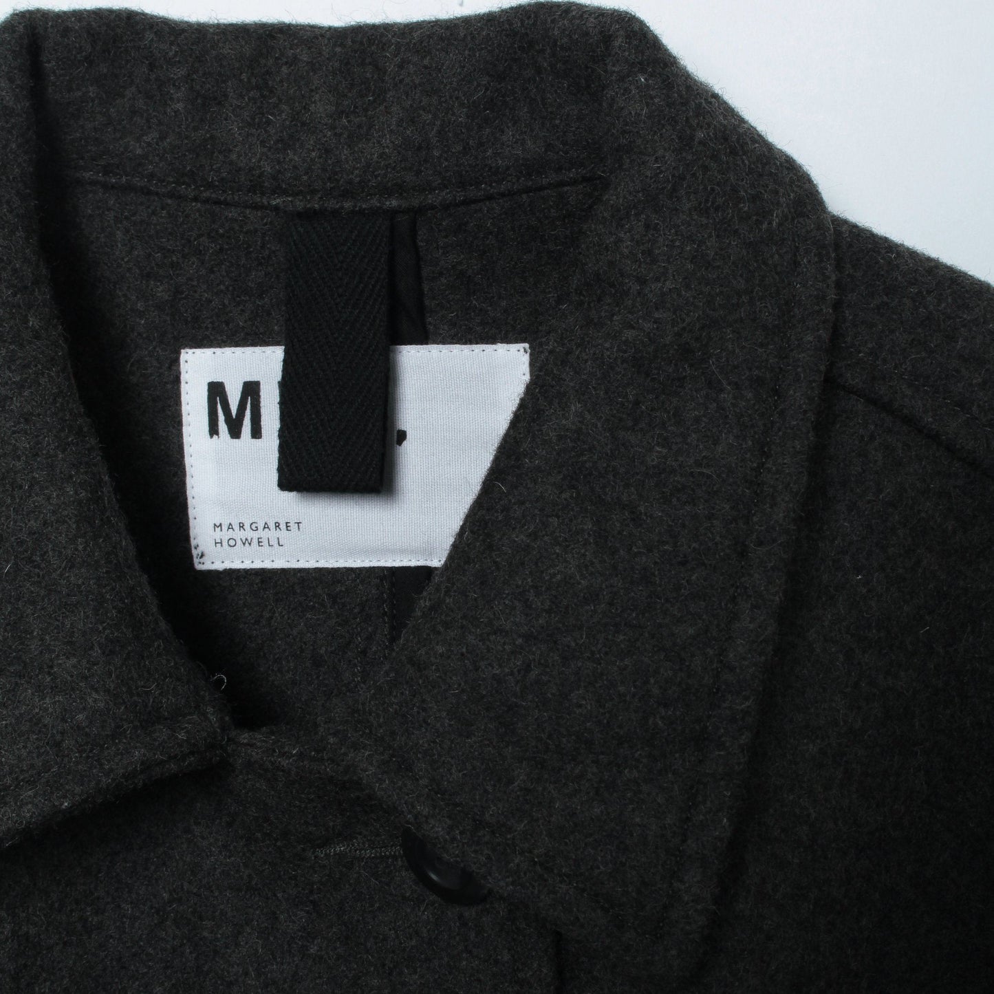 COARSE WOOL MELTON BLOUSON