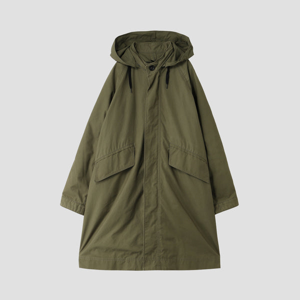HIGHCOUNT COTTON POPLIN COAT