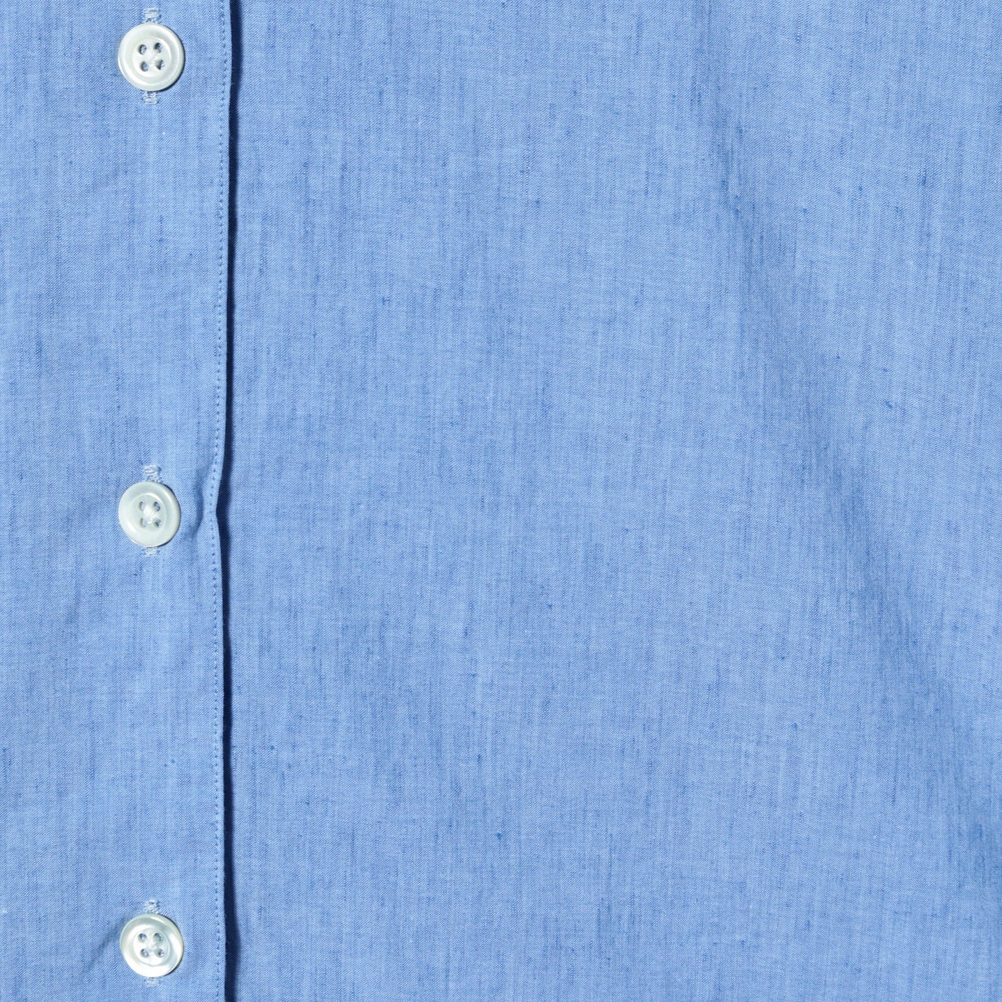 COTTON LINEN CHAMBRAY SHIRT