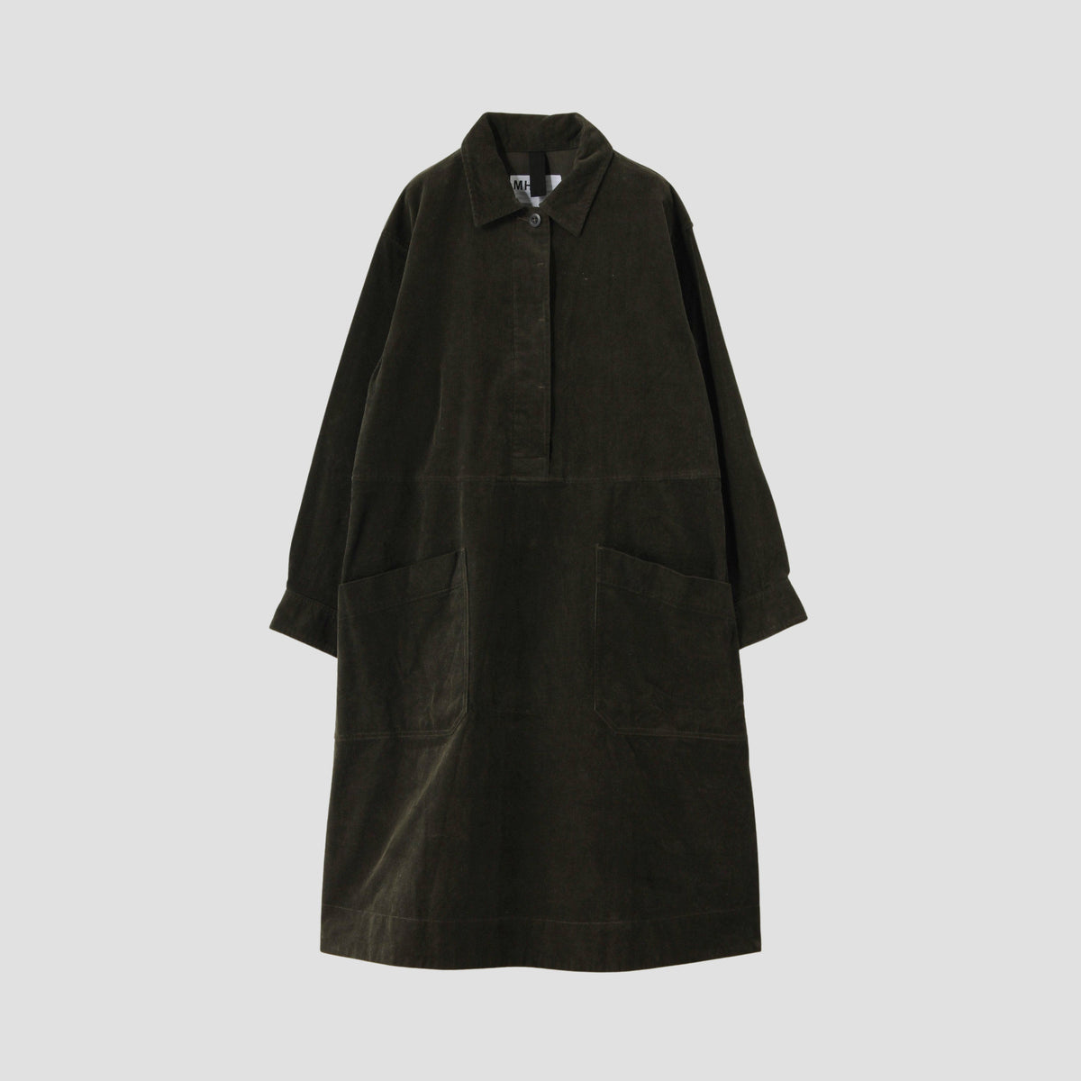 DRY COTTON NEEDLECORD DRESS