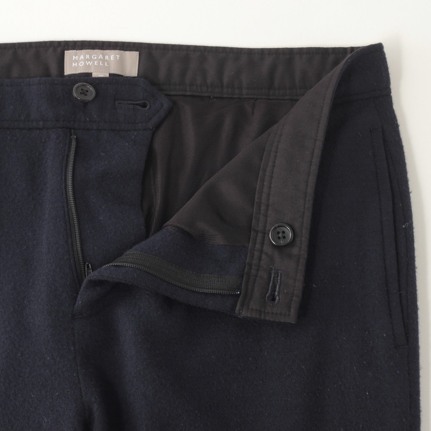 WOOL JERSEY TROUSERS