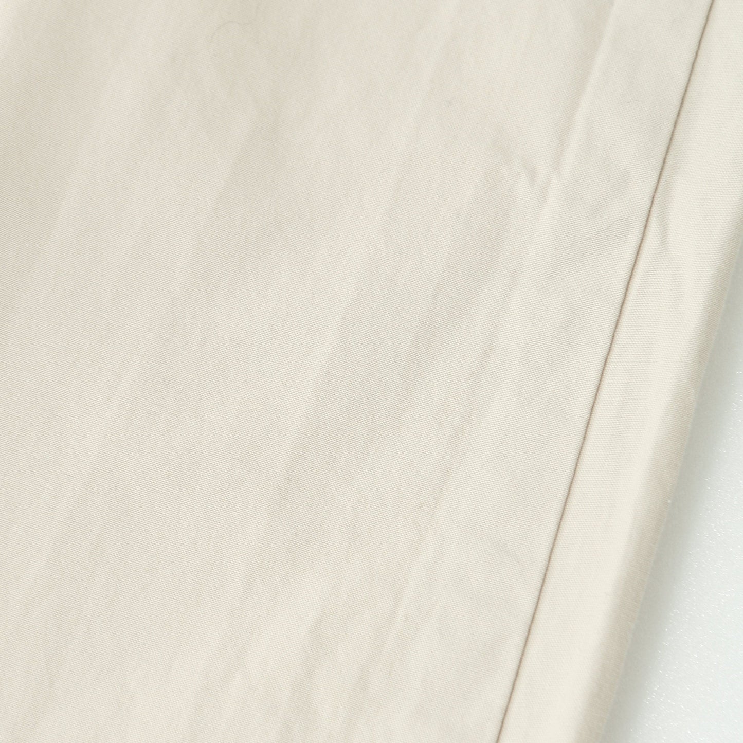 WASHED COTTON POPLIN TROUSERS