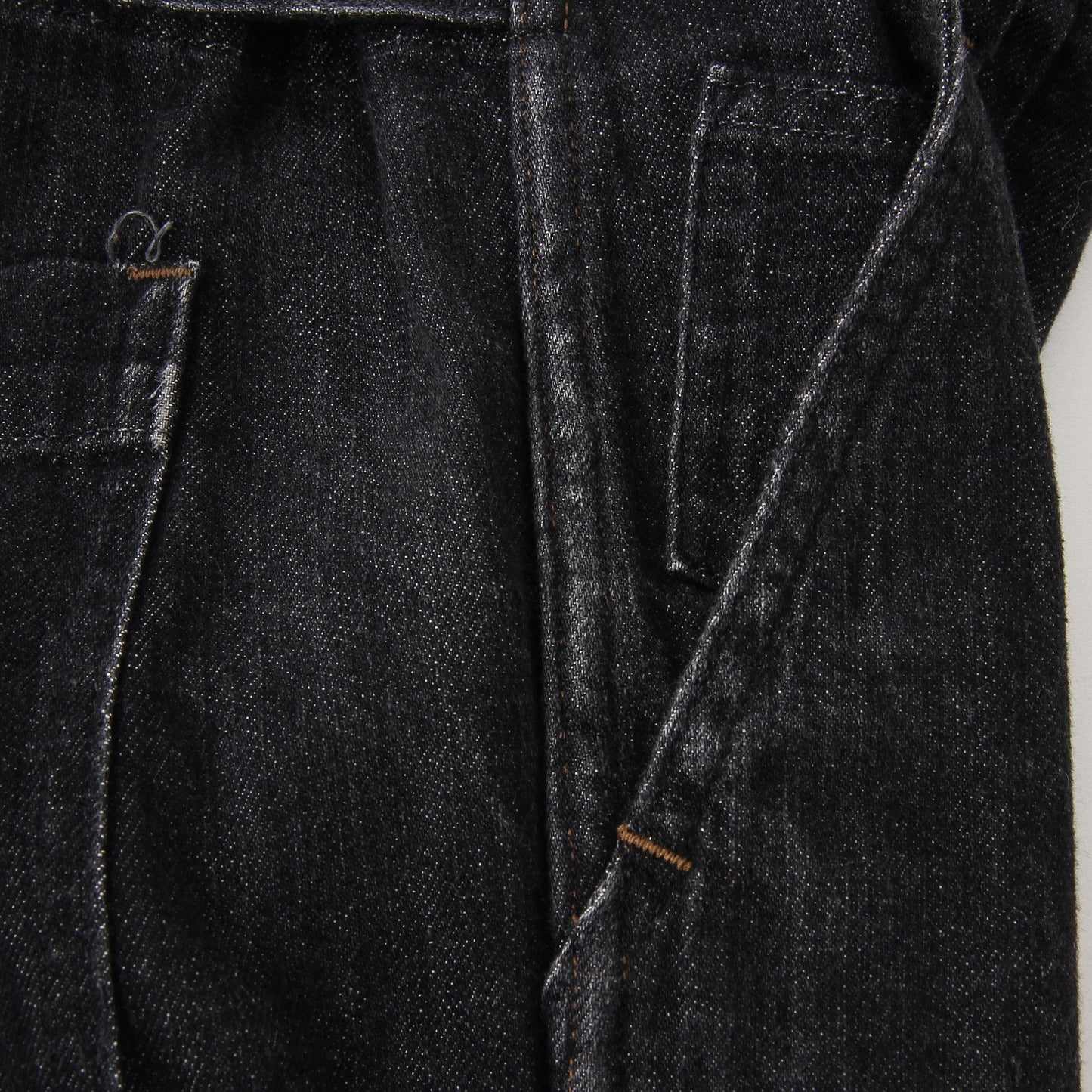 CANTON LIGHT DENIM TROUSERS