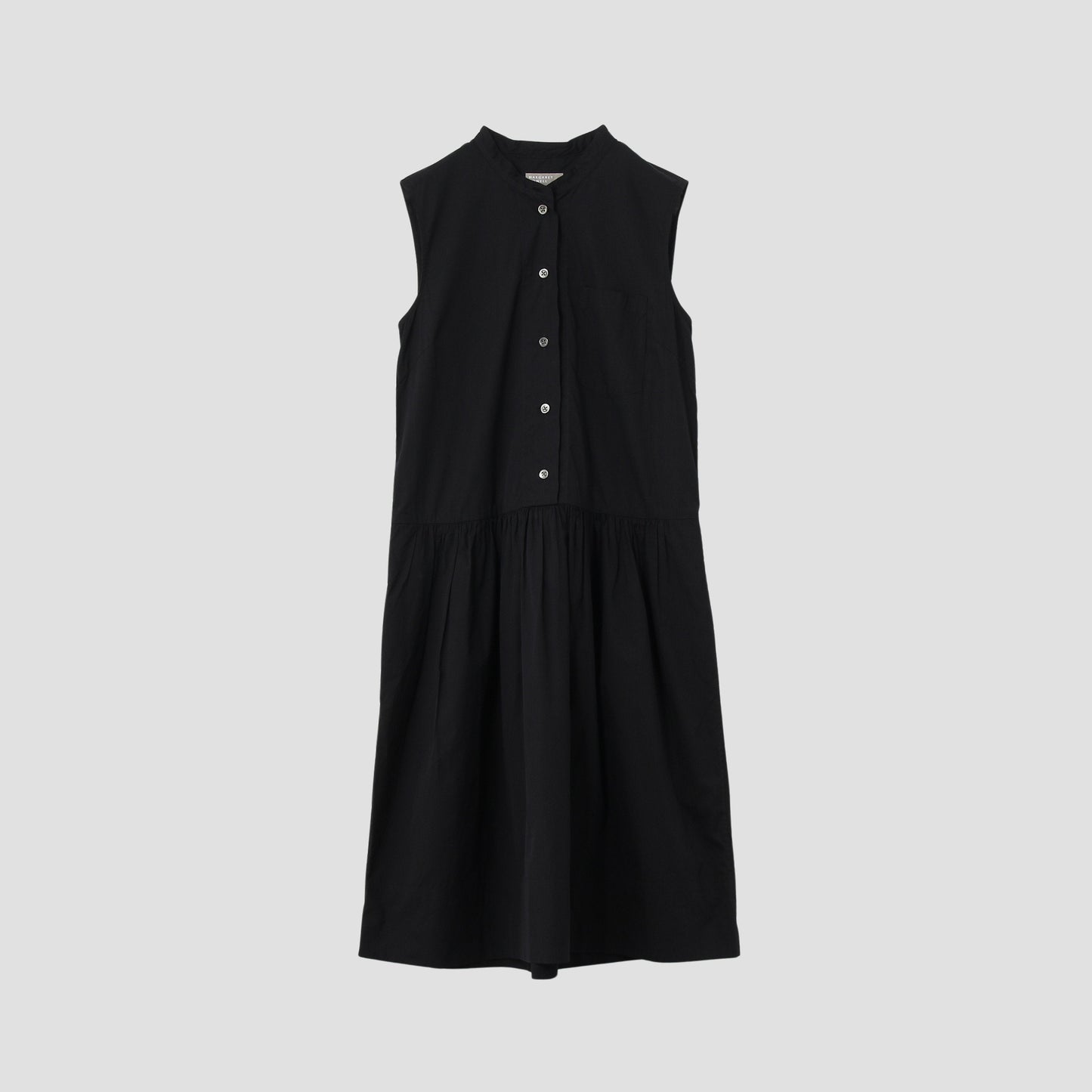 COTTON SILK POPLIN DRESS