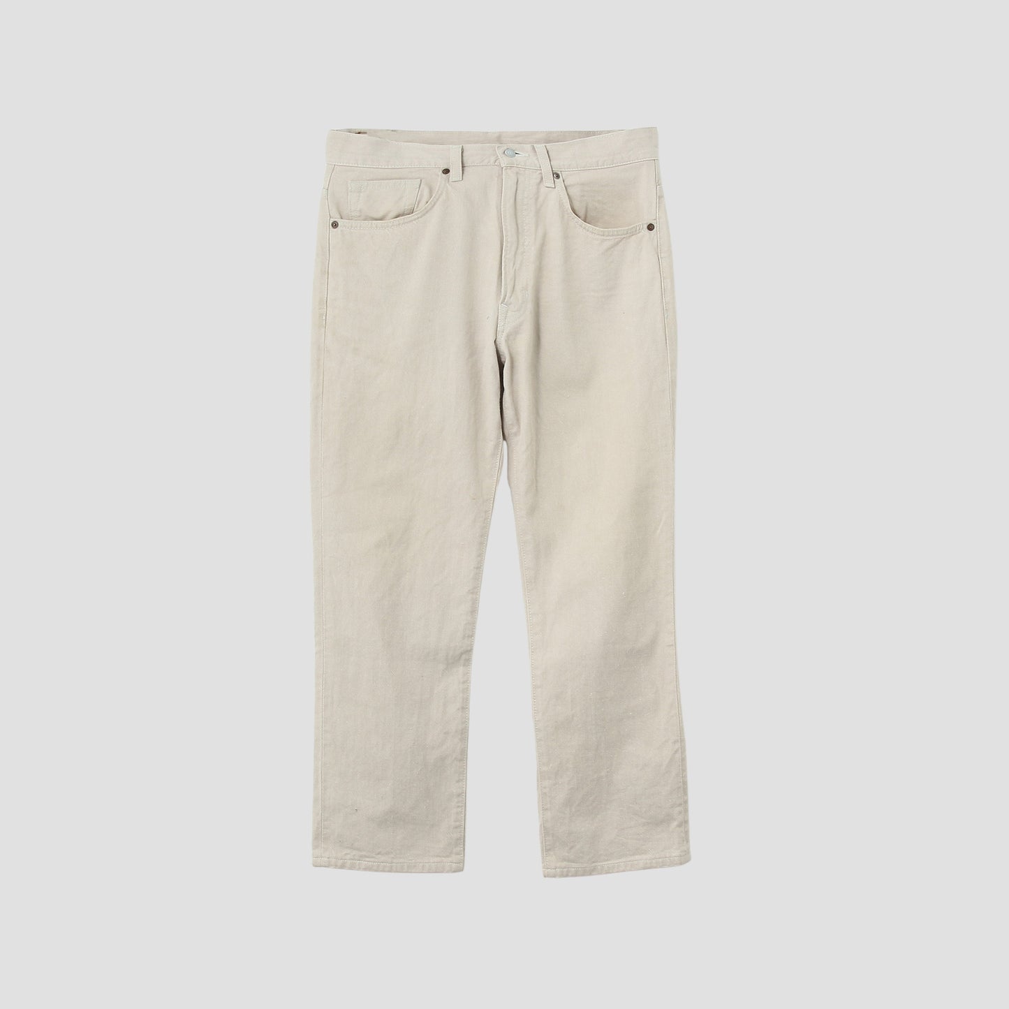 ASH WHITE DENIM TROUSERS