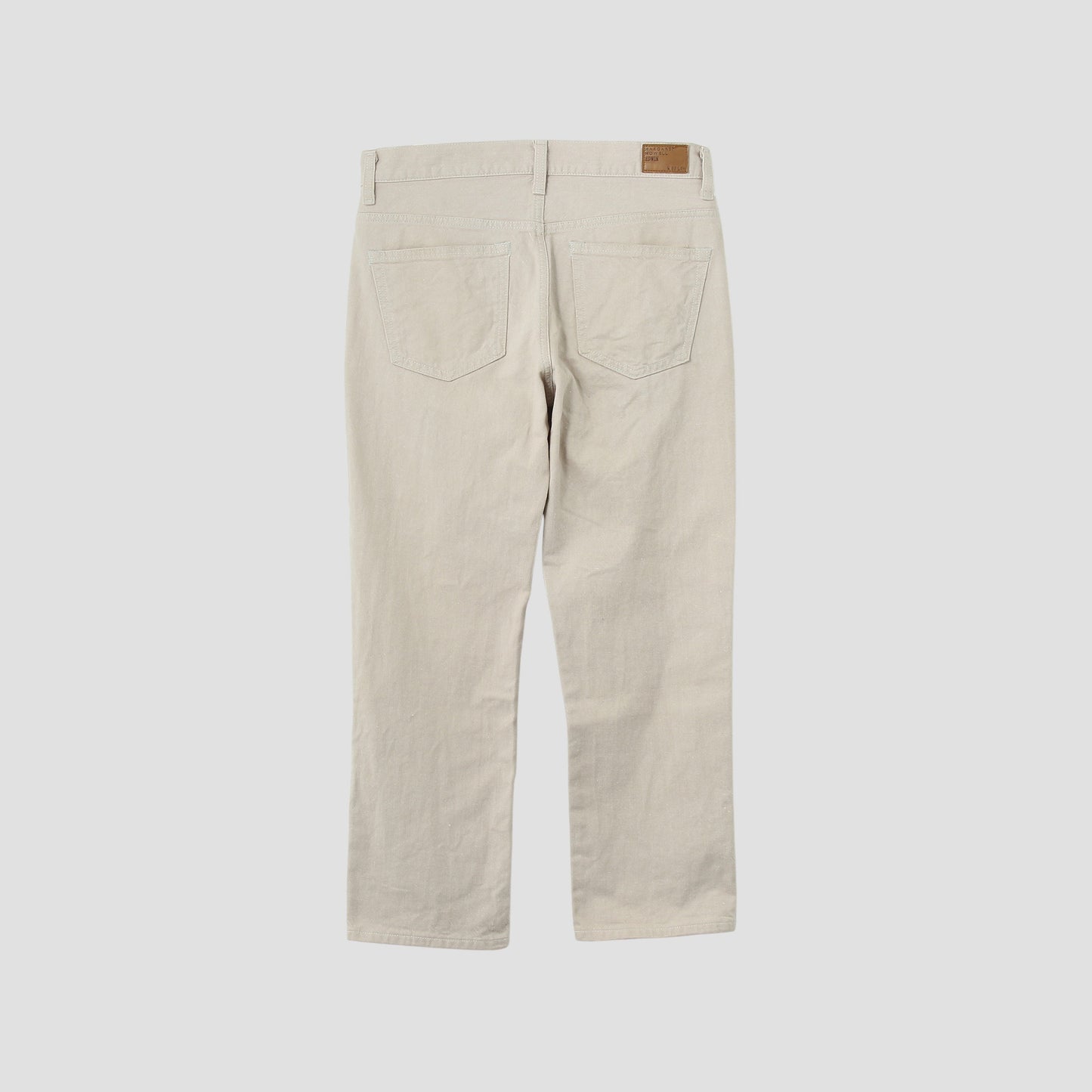 ASH WHITE DENIM TROUSERS