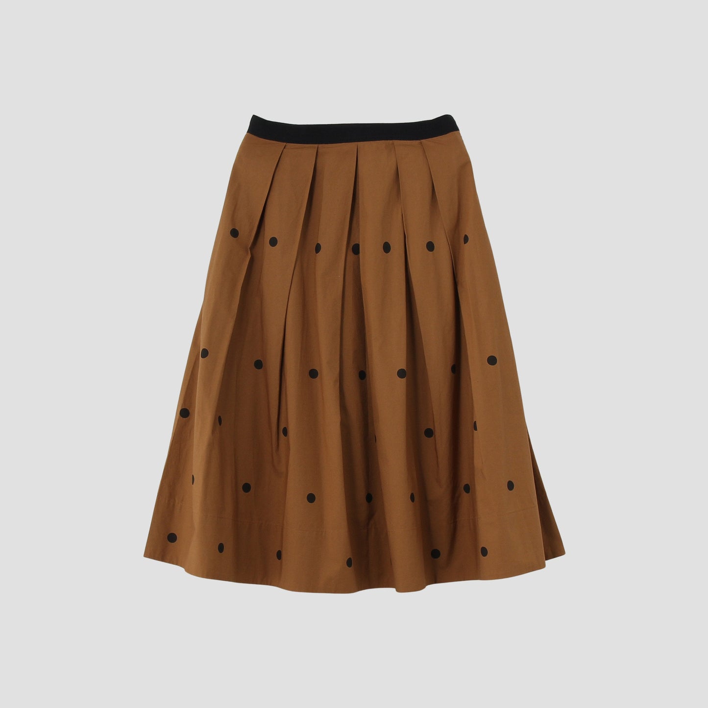 BIG SPOT COTTON SKIRT
