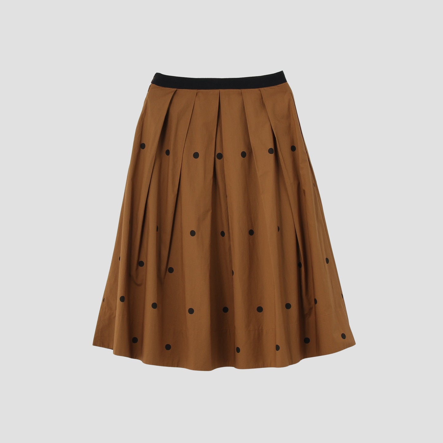 BIG SPOT COTTON SKIRT